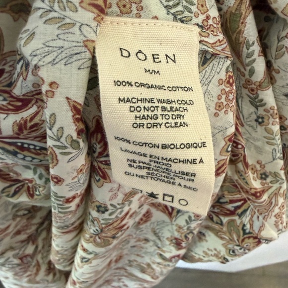 Doen Brown and Cream Floral Maxi Dress - Picture 3 of 7